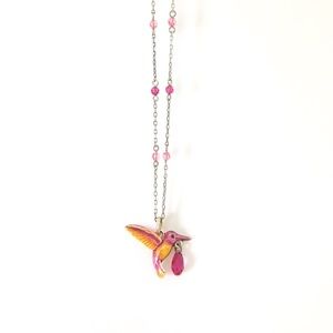 Brighton hummingbird necklace